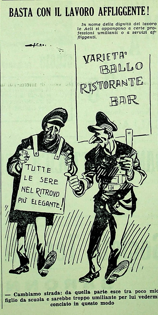 Vignetta Lavoro affligente AS 1949